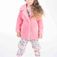 Rock Your Kid Faux Sherpa Jacket Pink