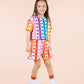 Rock Your Kid Rainbow Drops Frill Shorts
