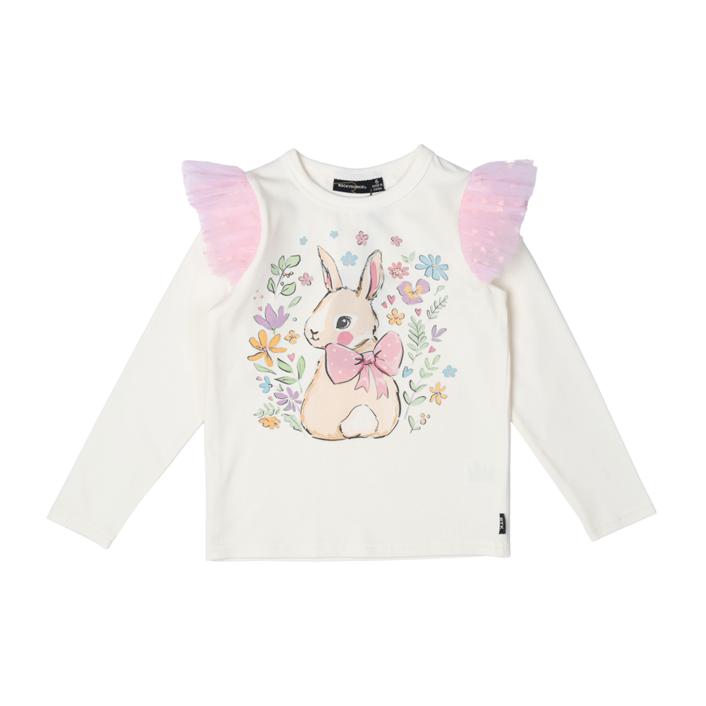 Rock Your Kid Bunny Long Sleeve Tee