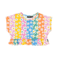 Rock Your Kid Floral Stripes Frill T-Shirt