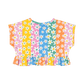 Rock Your Kid Floral Stripes Frill T-Shirt