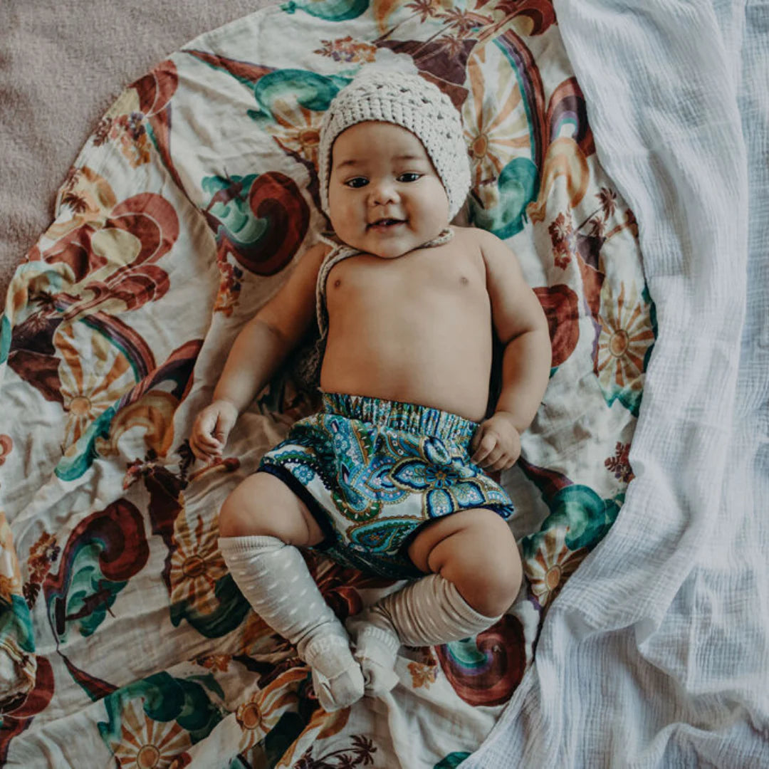 Lamington Baby Merino Knee High Socks Truffle
