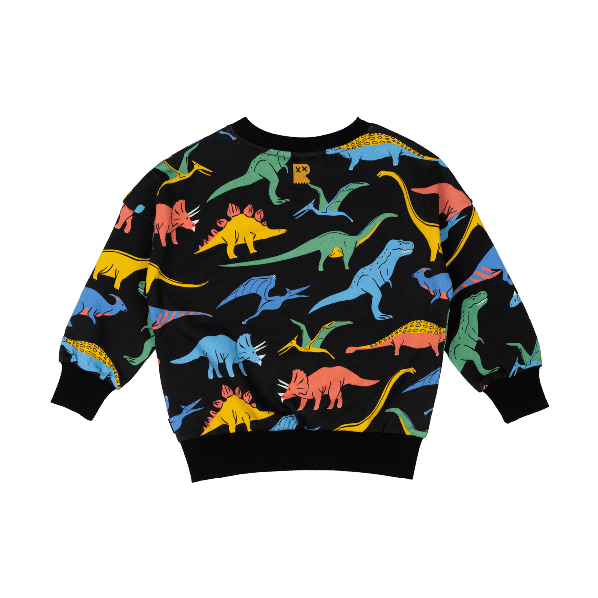 Rock Your Kid Dino Bright Sweatshirt