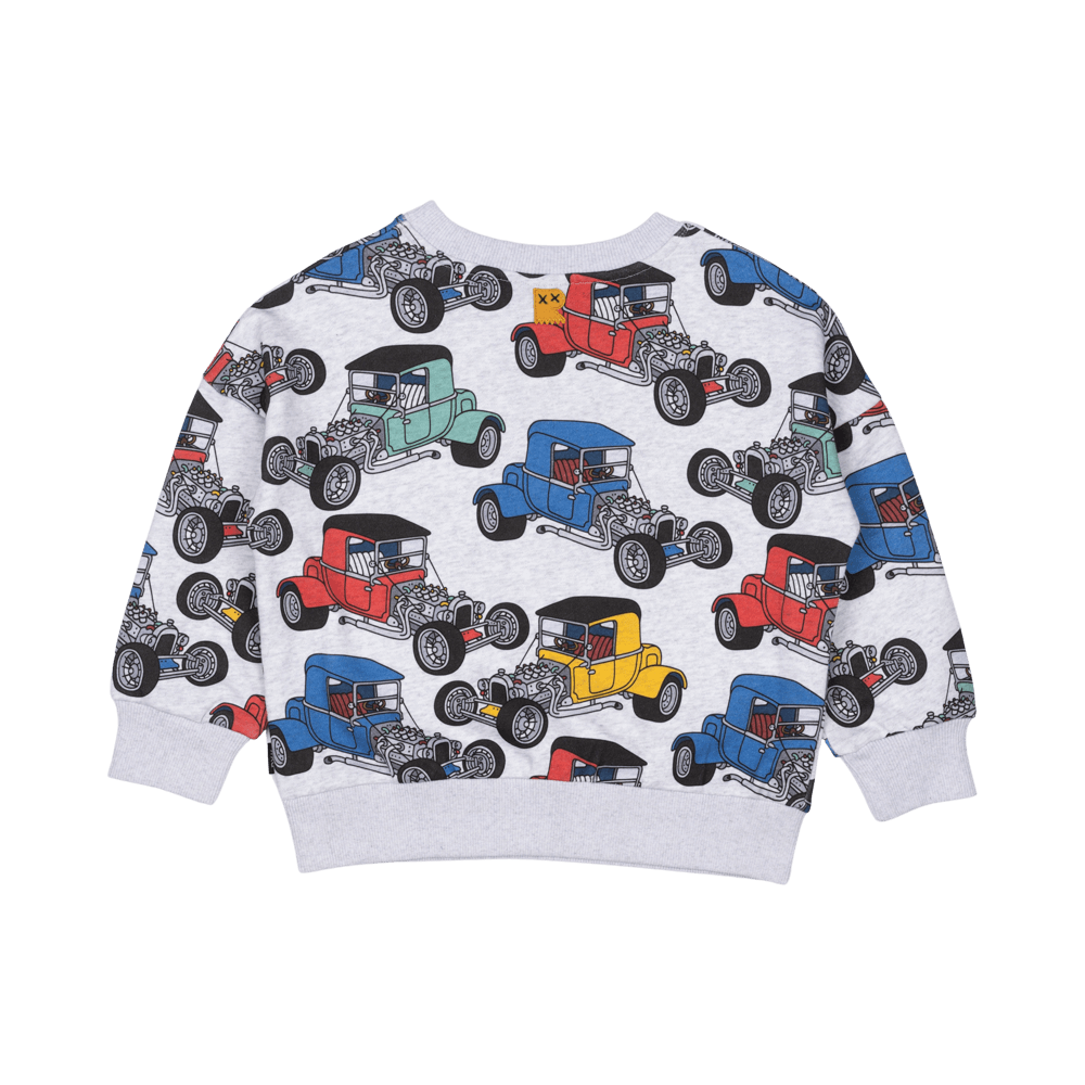 Rock Your Kid Hot Rod Sweatshirt