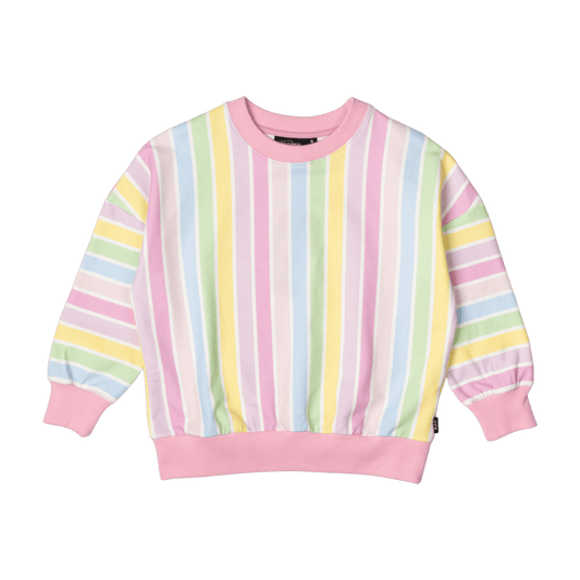 Rock Your Kid Sorbet Striped Sweatshirt