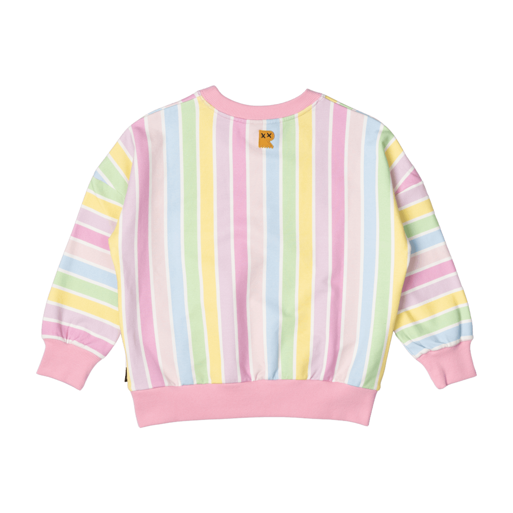 Rock Your Kid Sorbet Striped Sweatshirt