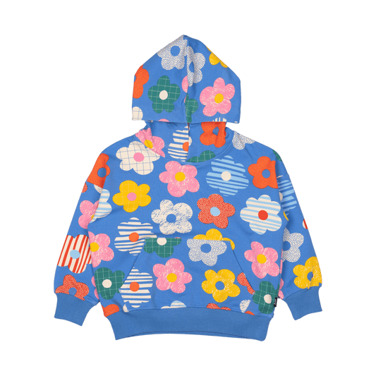 Rock Your Kid Happy Flowers Hooded Sweatshirt