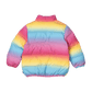 Rock Your Kid Rainbow Padded Jacket With Lining