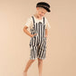 Rock Your Kid Stripe Overalls