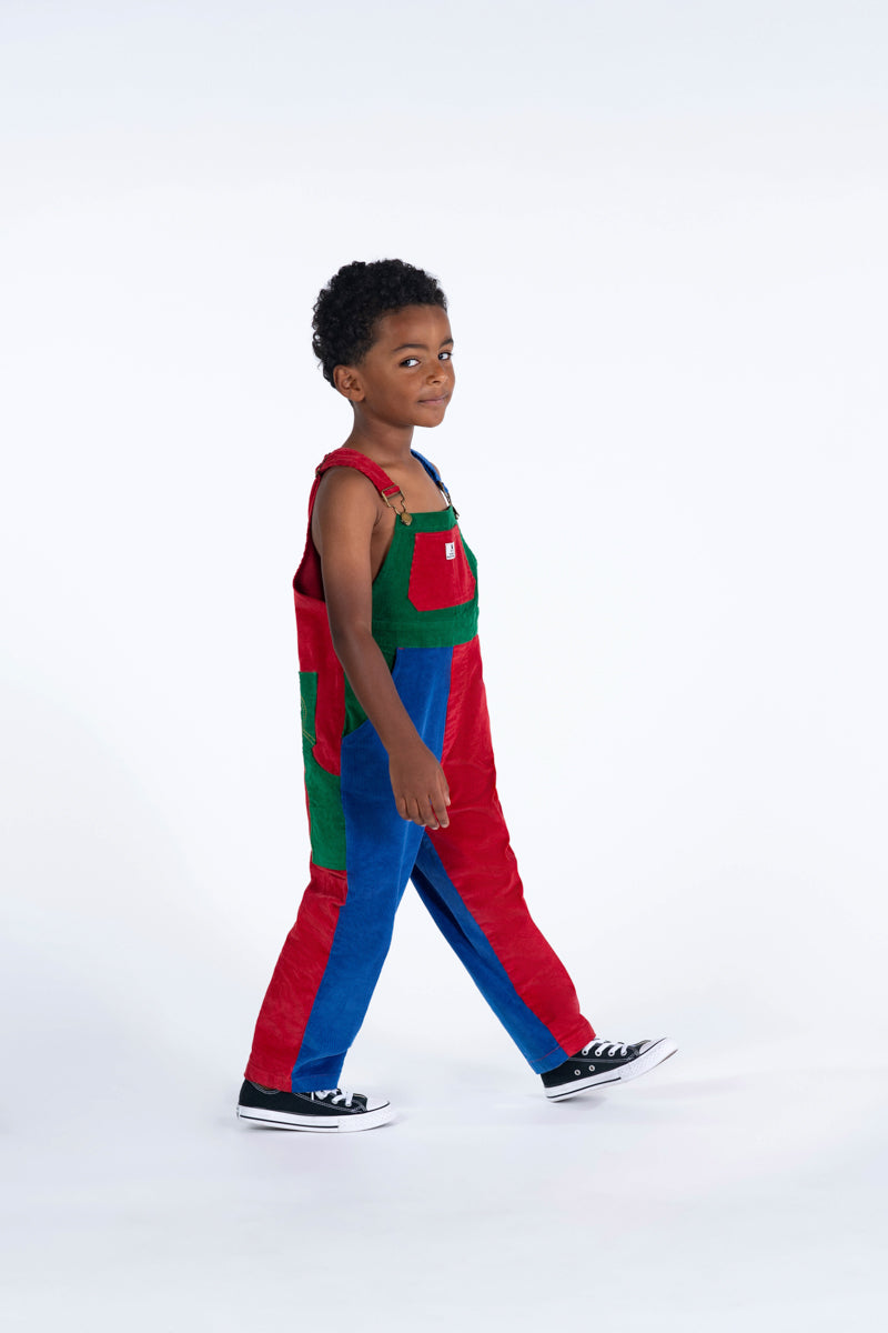 Rock Your Kid Multi Coloured Overalls