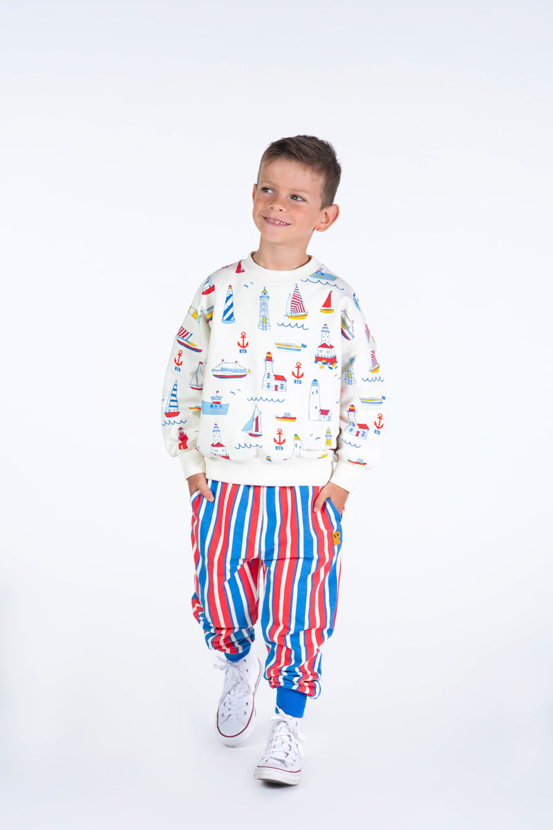 Rock Your Kid Nautical Stripe Track Pants