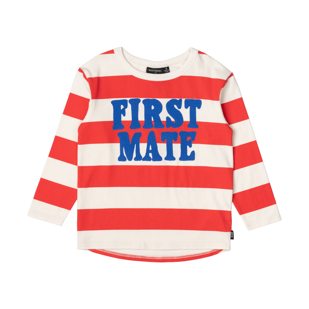 Rock Your Kid First Mate Long Sleeve Tee