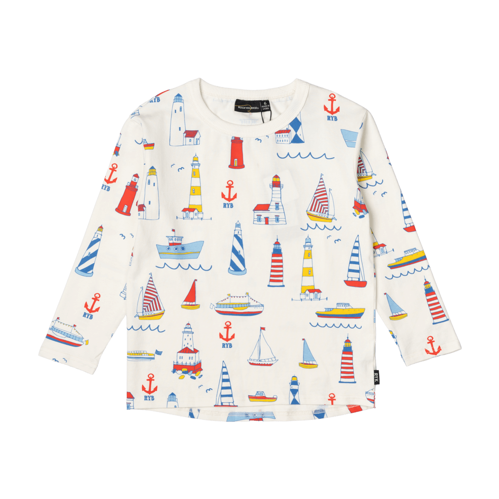 Rock Your Kid High Sea Long Sleeve Tee