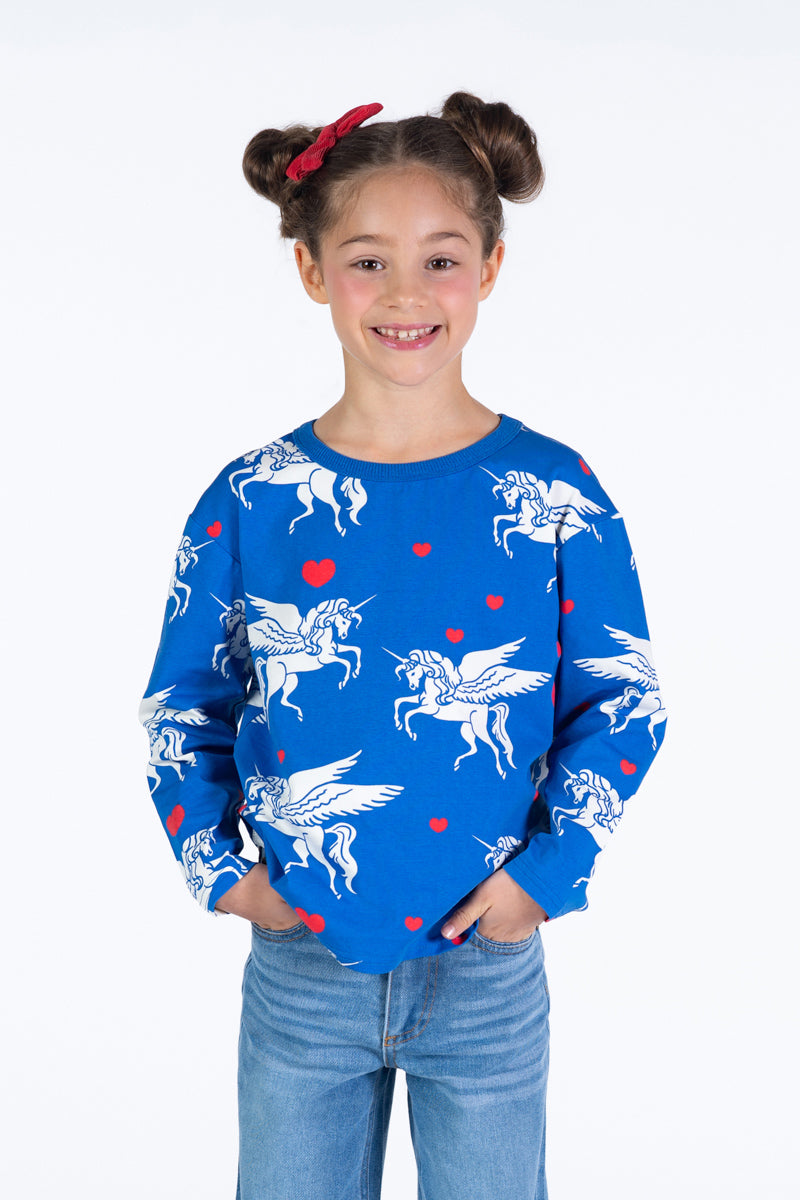 Rock Your Kid Les Licornes Long Sleeve Tee