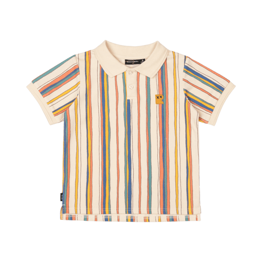 Rock Your Kid Stripe Polo T-shirt