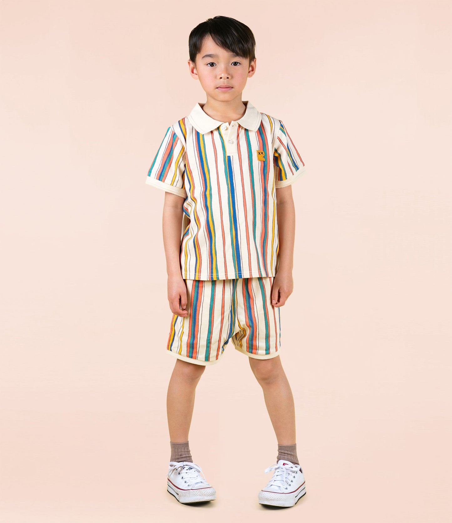 Rock Your Kid Stripe Polo T-shirt