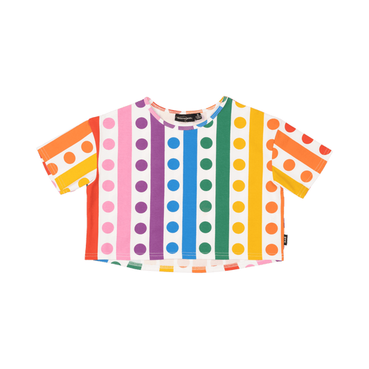 Rock Your Kid Rainbow Drops Boxy T-Shirt