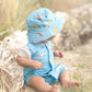 Toshi Sunhat Rhyder Fast Lane Cyan
