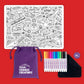 Little Change Creators Re-FUN-Able Colouring Set On-The-Go