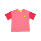 The Girl Club Coral Happy Icons Tee