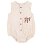 Minihaha Billie Monkey Bodysuit Almond