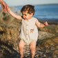 Minihaha Billie Monkey Bodysuit Almond