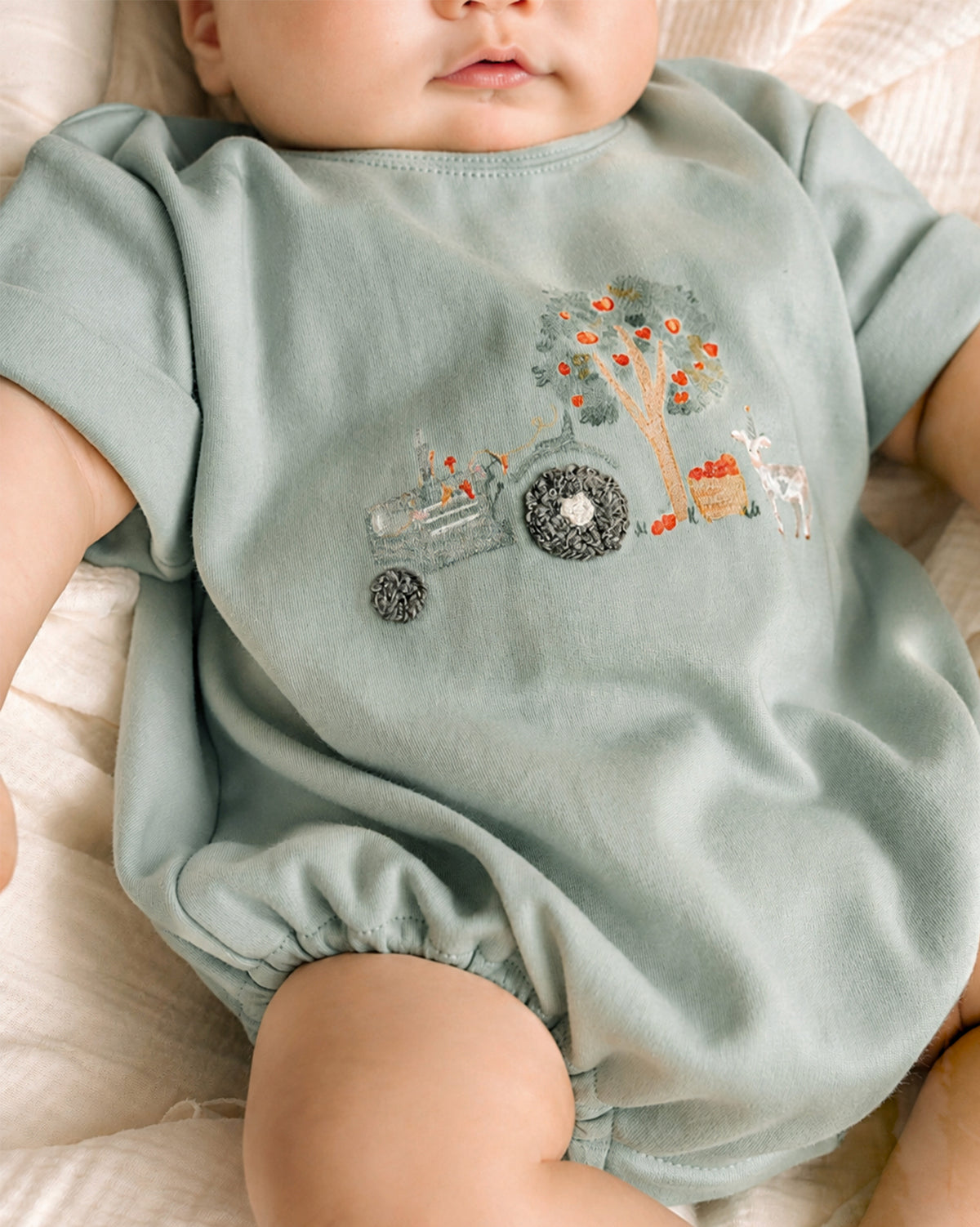 Minihaha Scout Tractor Oversized Bodysuit