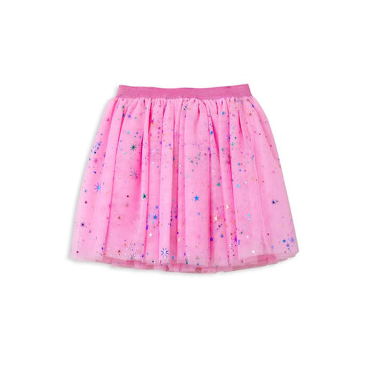 Milky Rainbow Foil Tutu Skirt