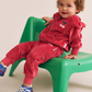 Huxbaby Very Cherry Velour Zip Hoodie