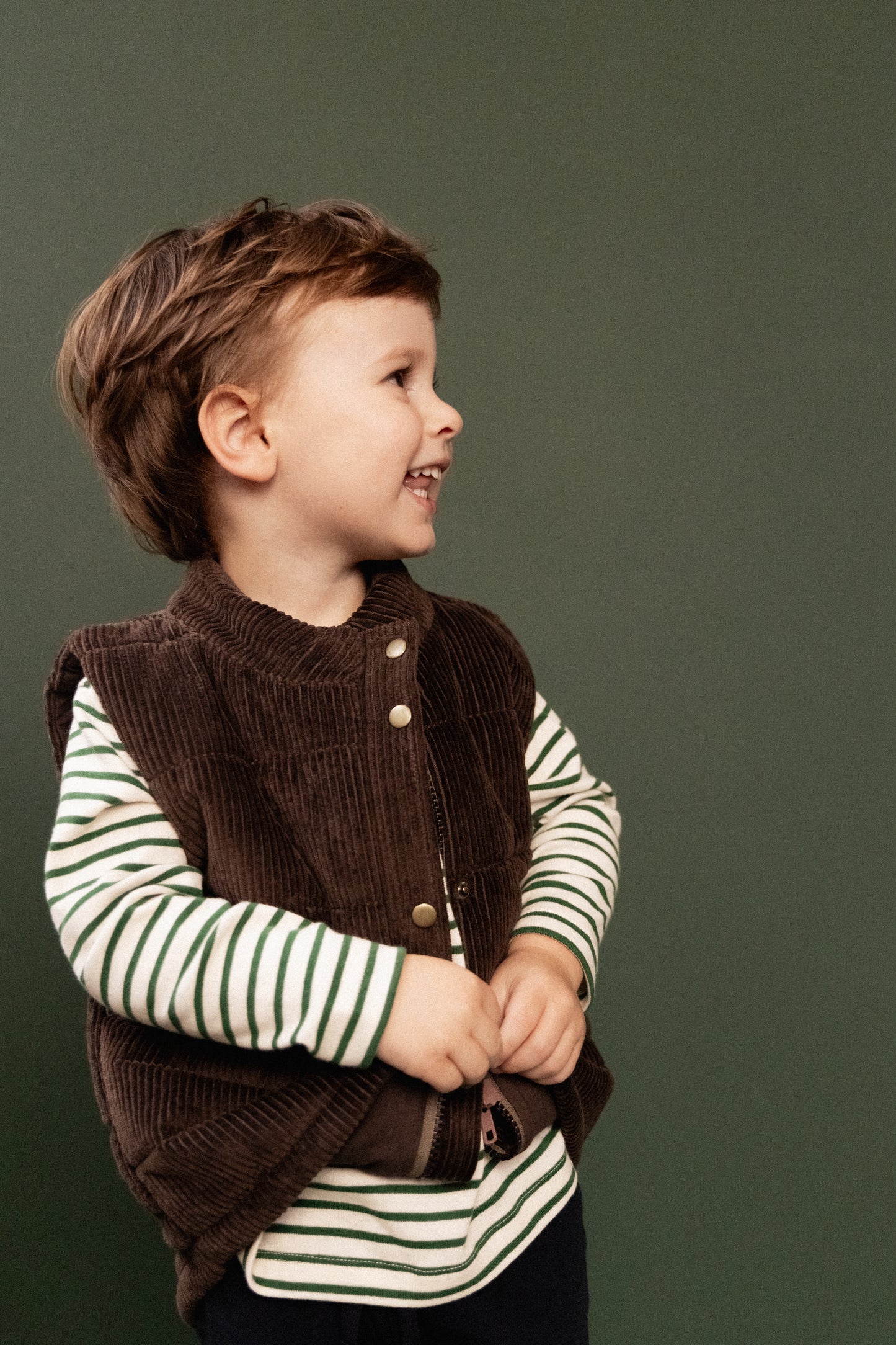 Nature Baby Abel Vest Pinecone