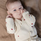 Nature Baby Long Sleeve Kimono Bodysuit Radish Print