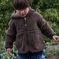 Nature Baby Teddy Cord Pants Navy