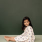 Nature Baby Mabel Dress Winter Berry Natural Print