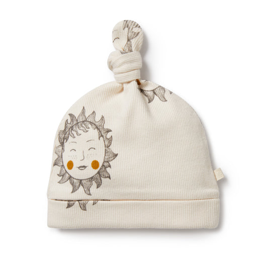 Wilson & Frenchy Organic Rib Knot Hat Shine On Me