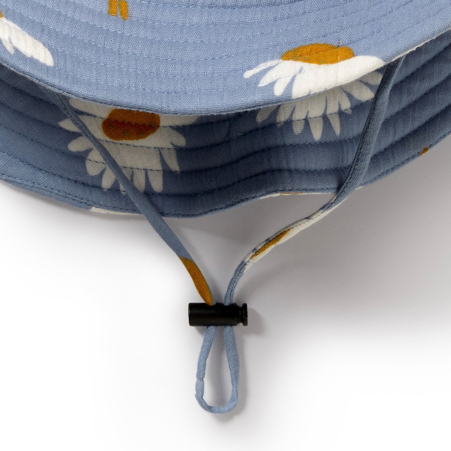 Wilson & Frenchy Organic Crinkle Sun Hat Daisy Floral