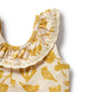 Wilson & Frenchy Crochet Swimsuit Goldie Floral