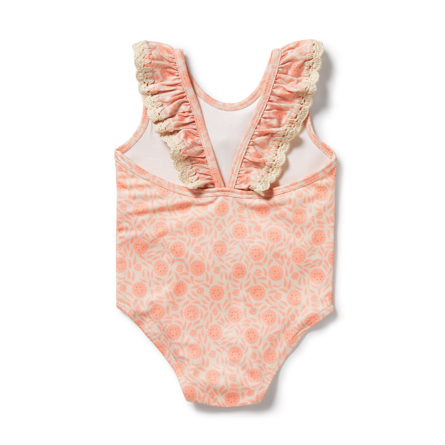 Wilson & Frenchy Crochet Swimsuit Amelie Floral