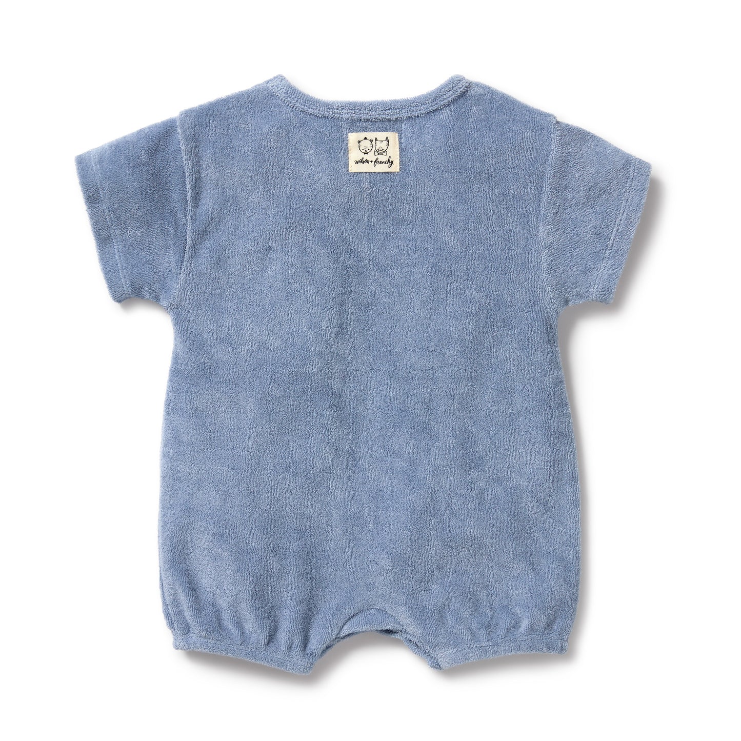 Wilson & Frenchy Organic Terry Growsuit Dusty Blue