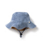 Wilson & Frenchy Organic Terry Sun Hat Dusty Blue