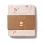 Wilson & Frenchy Organic Pointelle Short Sleeved Pyjamas Peaches