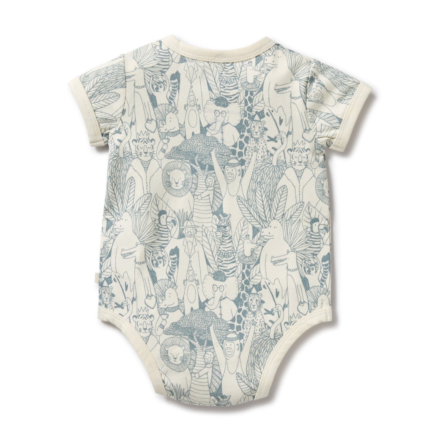 Wilson & Frenchy Organic Bodysuit Hello Friends