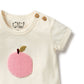 Wilson & Frenchy Organic Bodysuit Peachy