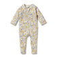 Wilson & Frenchy Organic Zipsuit With Feet Little Meadow