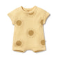 Wilson & Frenchy Organic Knitted Growsuit Sunshine