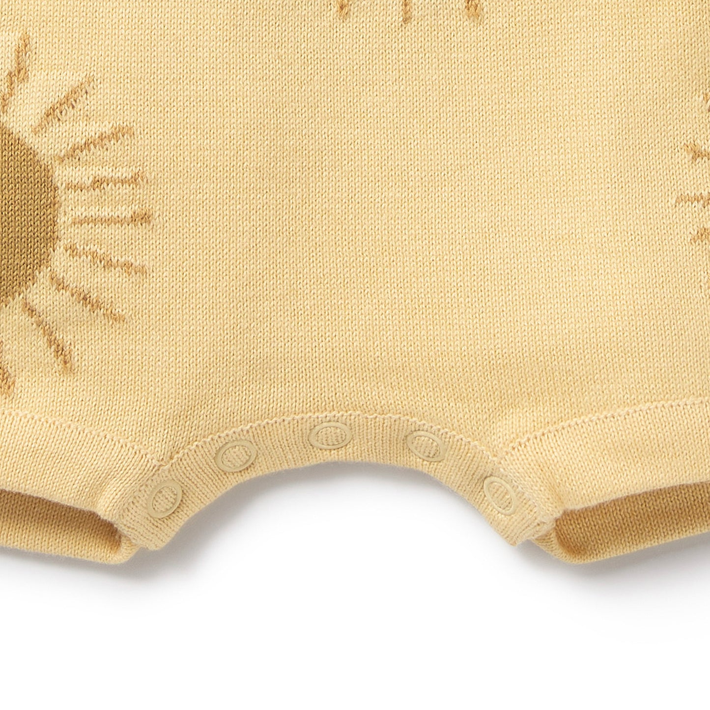 Wilson & Frenchy Organic Knitted Growsuit Sunshine