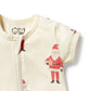 Wilson & Frenchy Organic Boyleg Zipsuit Ho Ho Ho