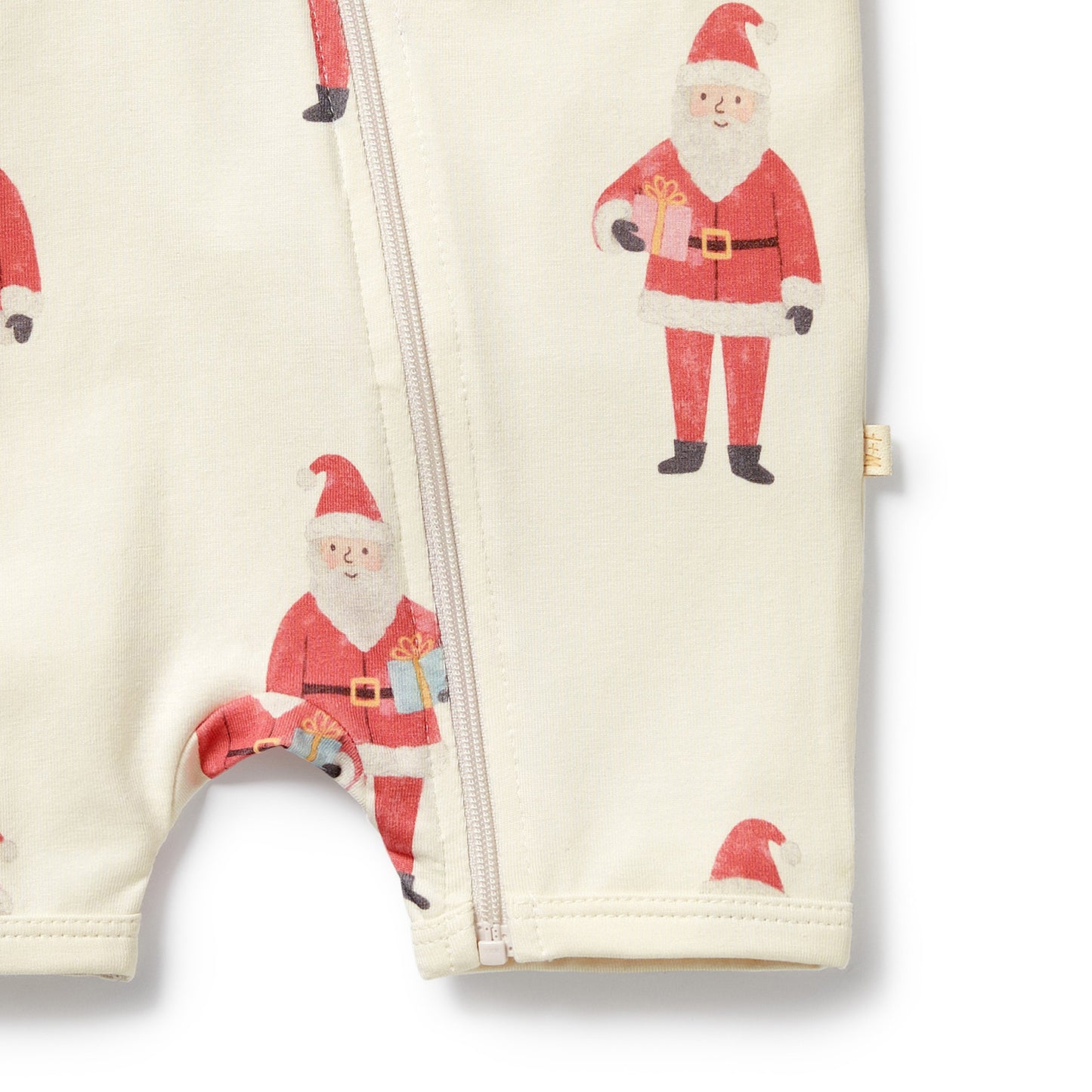 Wilson & Frenchy Organic Boyleg Zipsuit Ho Ho Ho