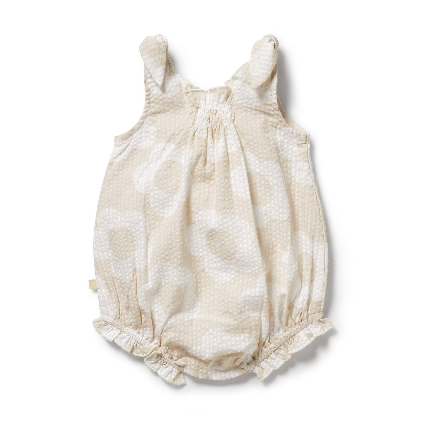 Wilson & Frenchy Organic Tie Playsuit Daisy Bloom