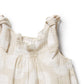 Wilson & Frenchy Organic Tie Playsuit Daisy Bloom
