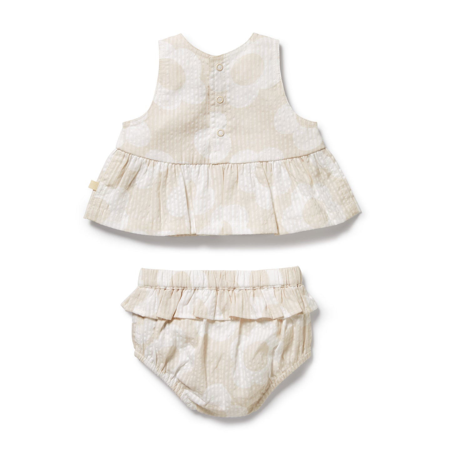 Wilson & Frenchy Organic Ruffle Set Daisy Bloom